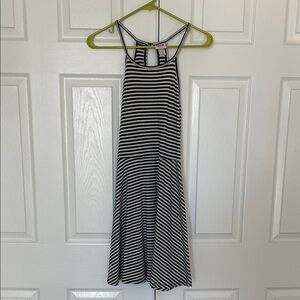 Mossimo Supply Co. Black and White Striped Dress